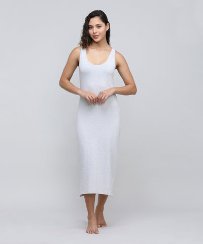 Women's Long Slip_Grey