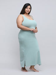 Women's Long Slip_Green