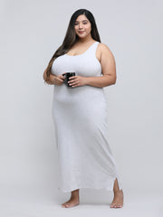 Women's Long Slip_Grey