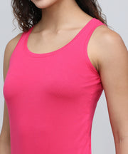 Tank Top -Dark Pink